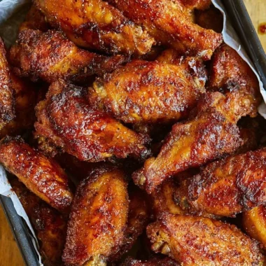 Deliciously juicy chicken wings served with a side of dipping sauce