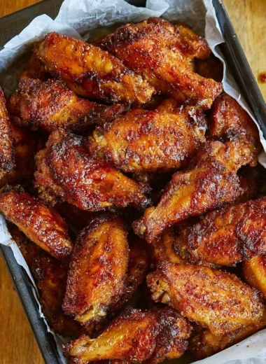 Deliciously juicy chicken wings served with a side of dipping sauce