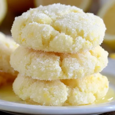Delicious lemon cake mix cookies topped with lemon zest and icing.