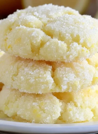 Delicious lemon cake mix cookies topped with lemon zest and icing.