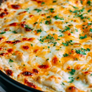 Delicious 4-cheese crab artichoke dip served in a bowl